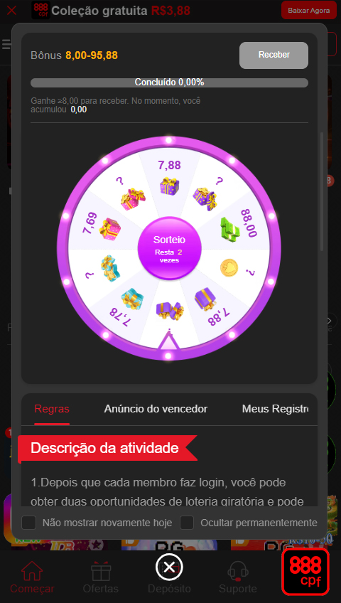 Baixar 888cpf.com App